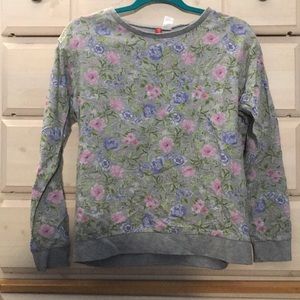 Pastel Floral Sweater